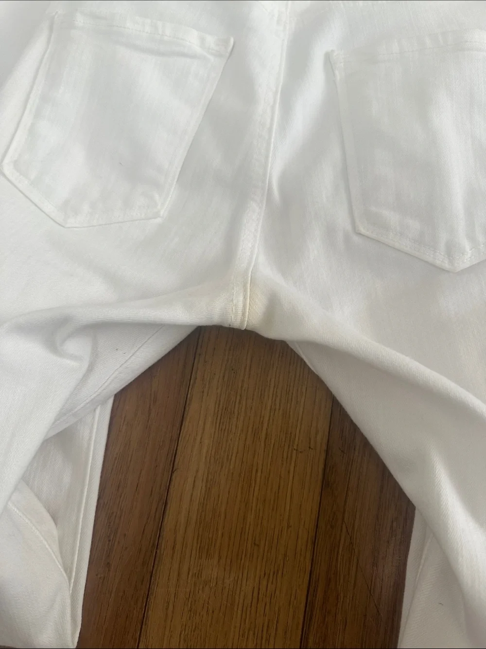 White Women's High-Rise Split-Hem Jeans just black denim size 24